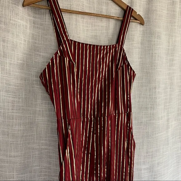 Show Me Your Mumu Striped Yvonne Metallic Jumpsuit - Picture 6 of 12